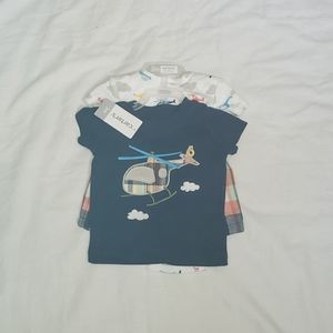 Carter's 3 Month Baby Boy Helicopter Short Set